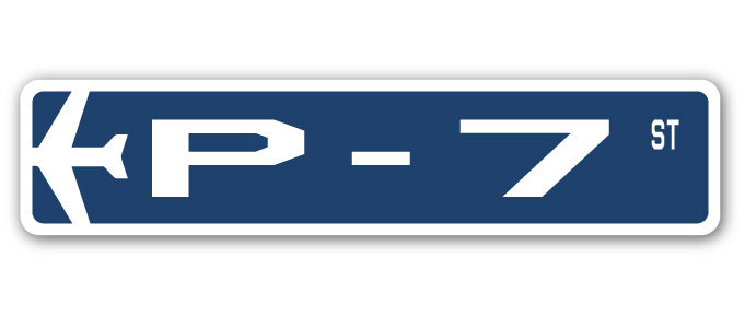 P-7 Street Sign