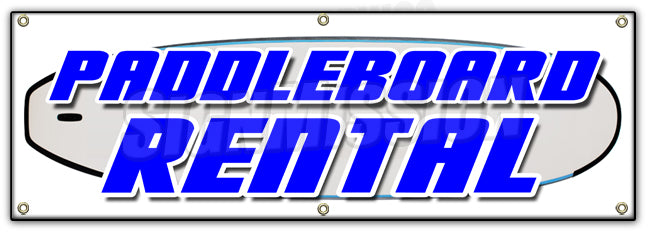 Paddle Board Rental Banner