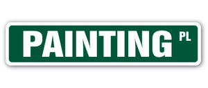 Painting Street Vinyl Decal Sticker