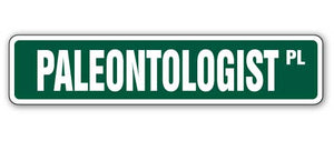 Paleontologist Street Vinyl Decal Sticker