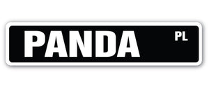 Panda Street Vinyl Decal Sticker