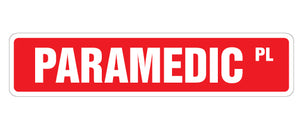 Paramedic Street Vinyl Decal Sticker