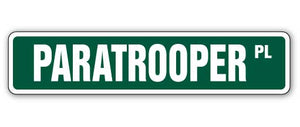 Paratrooper Street Vinyl Decal Sticker