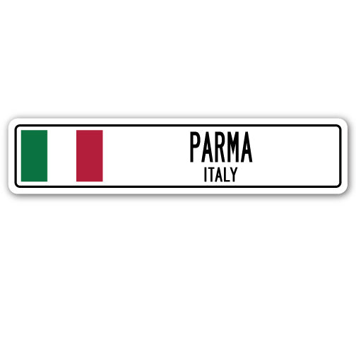 Parma, Italy Street Vinyl Decal Sticker