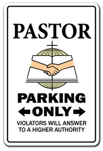 Pastor Vinyl Decal Sticker
