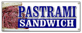 Pastrami Sandwich Banner