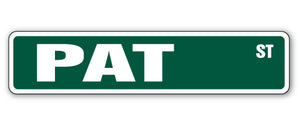 PAT Street Sign