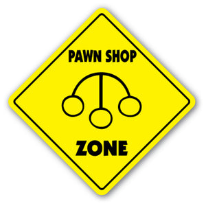 Pawn Shop Zone Vinyl Decal Sticker