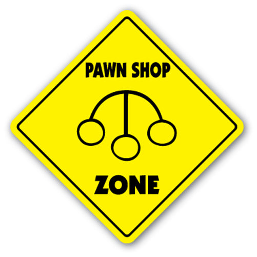 Pawn Shop Zone Vinyl Decal Sticker