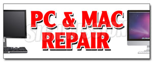 Pc & Mac Repair Decal