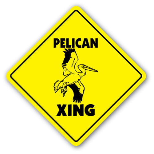 Pelican Crossing Vinyl Decal Sticker