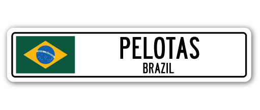 PELOTAS, BRAZIL Street Sign