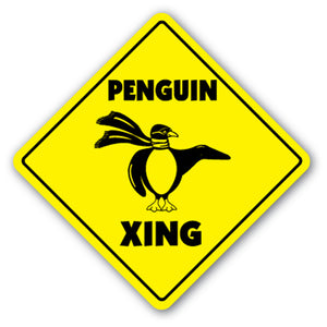 Penguin Street Vinyl Decal Sticker