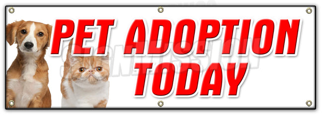 Pet Adoption Today Banner