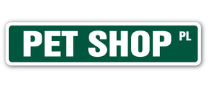 Pet Shop Street Vinyl Decal Sticker