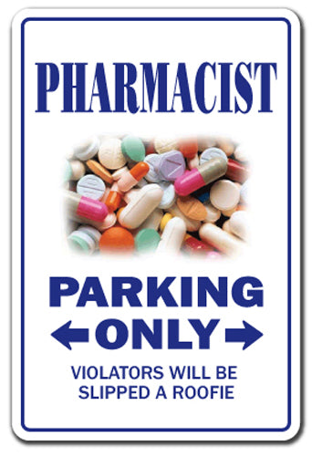 Pharmacist Street Vinyl Decal Sticker