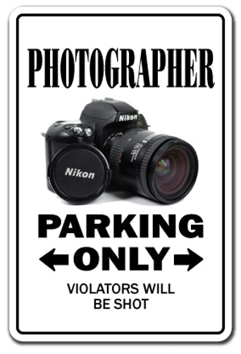 Photographer Street Vinyl Decal Sticker