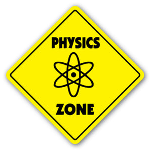 Physics Street Vinyl Decal Sticker