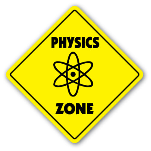 Physics Street Vinyl Decal Sticker