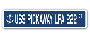 USS Pickaway Lpa 222 Street Vinyl Decal Sticker