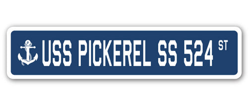 USS Pickerel Ss 524 Street Vinyl Decal Sticker