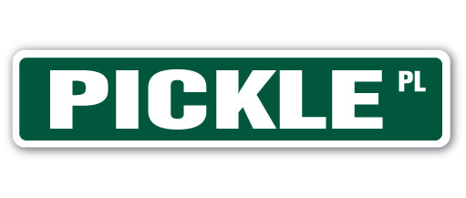 Pickle Street Vinyl Decal Sticker