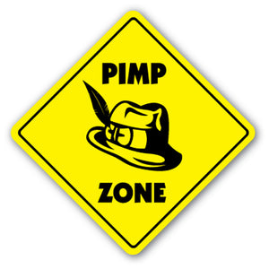 Pimp Zone Vinyl Decal Sticker