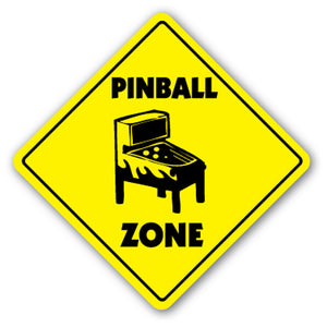 Pinball Zone Vinyl Decal Sticker