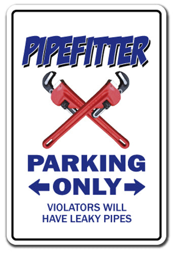 Pipefitter Street Vinyl Decal Sticker