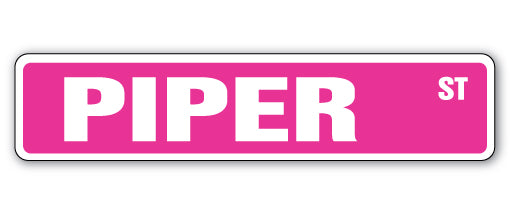 Piper Street Vinyl Decal Sticker