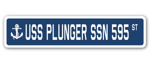 USS Plunger Ssn 595 Street Vinyl Decal Sticker