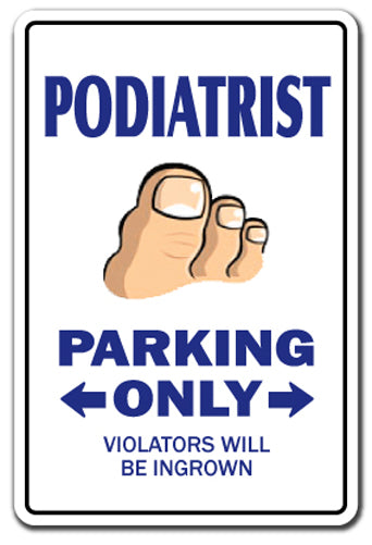 Podiatrist Street Vinyl Decal Sticker