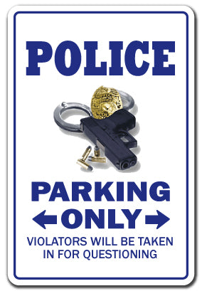 POLICE Sign