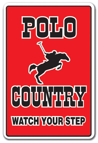 Polo Country Vinyl Decal Sticker