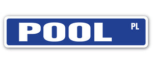 POOL Street Sign