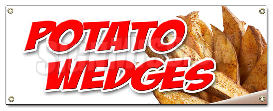 Potato Wedges Banner