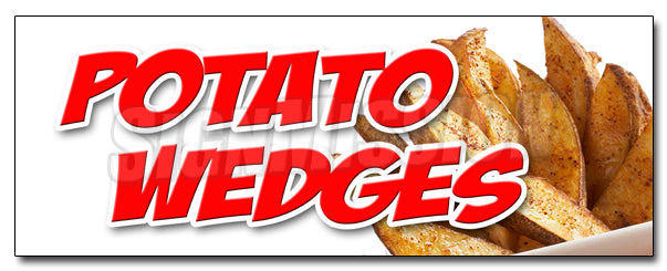 Potato Wedges Decal