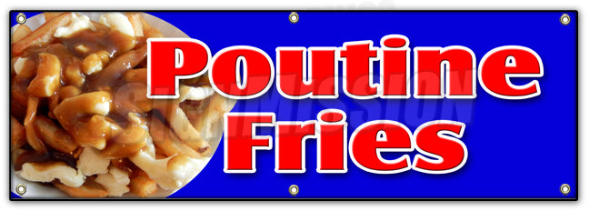 Poutine Fries Banner