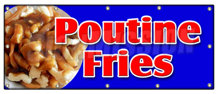 Poutine Fries Banner