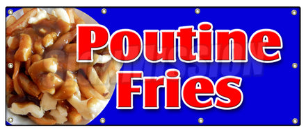 Poutine Fries Banner