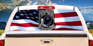 POW & US FLAG