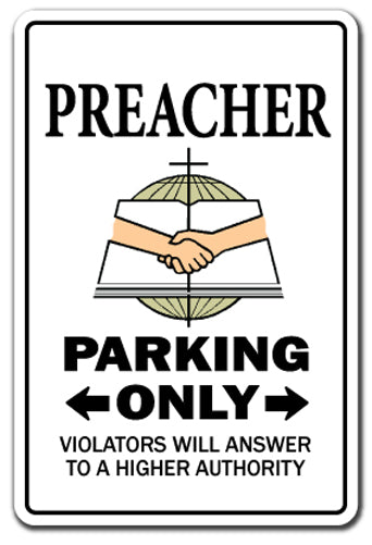 Preacher Vinyl Decal Sticker