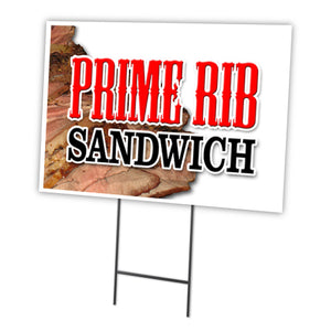 PRIME RIB SANDWICH