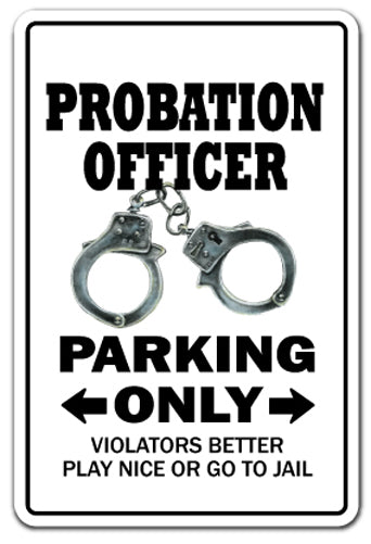 Probation Officer Street Vinyl Decal Sticker