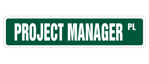 Project Manager Street Vinyl Decal Sticker