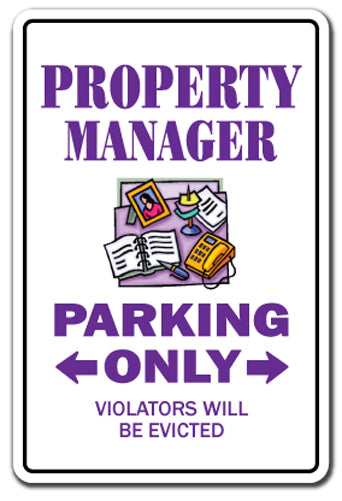 Property Manager Vinyl Decal Sticker