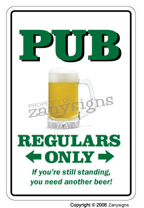 Pub Vinyl Decal Sticker