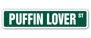 Puffin Lover Street Vinyl Decal Sticker