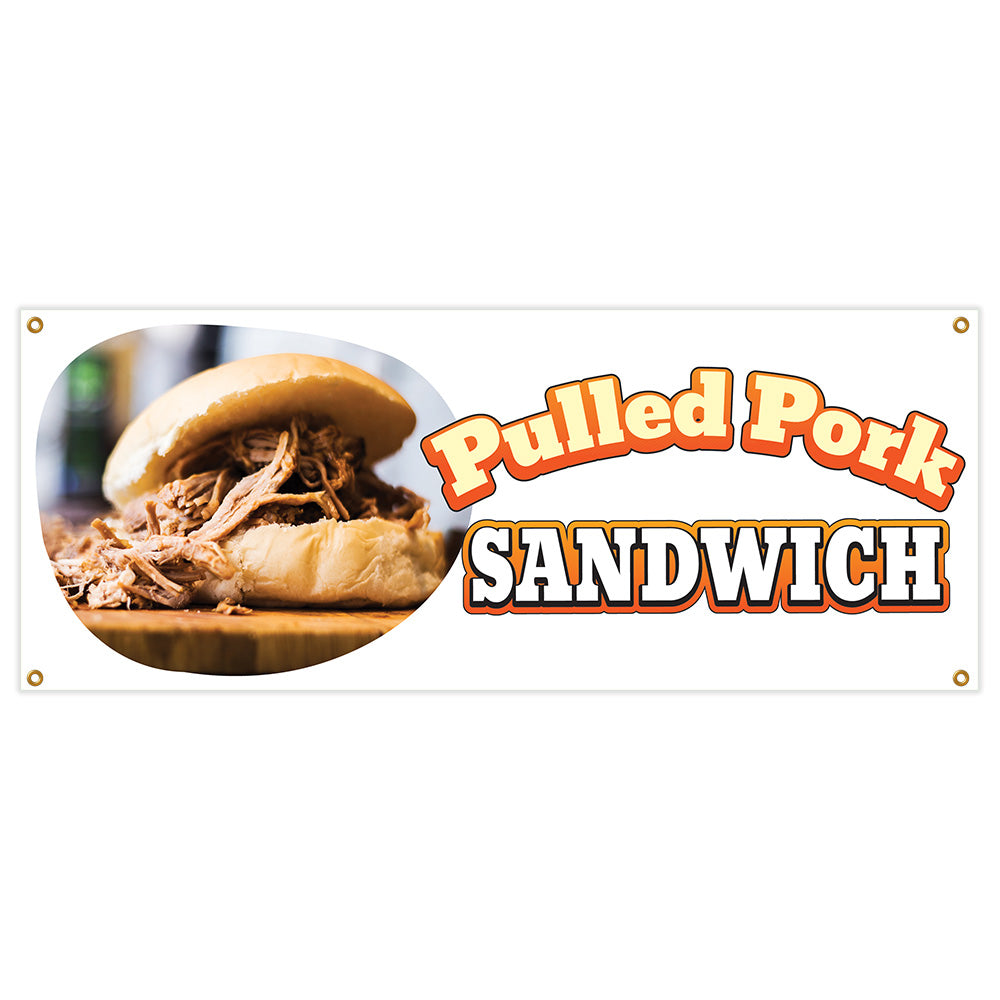 Pulled Pork Sandwich Banner