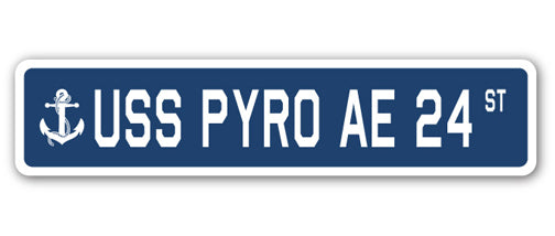 USS Pyro Ae 24 Street Vinyl Decal Sticker